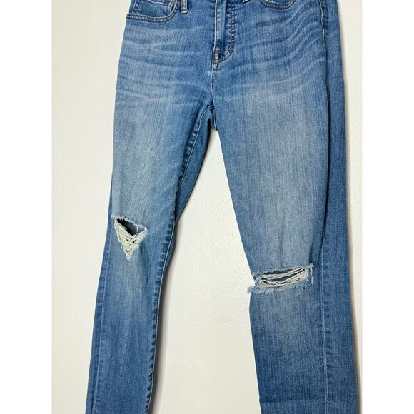Madewell Women's Size 26 Skinny Jeans - Distressed Denim - Picture 4 of 7